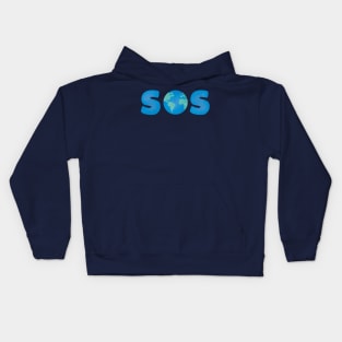 SOS - Save Our Planet Kids Hoodie